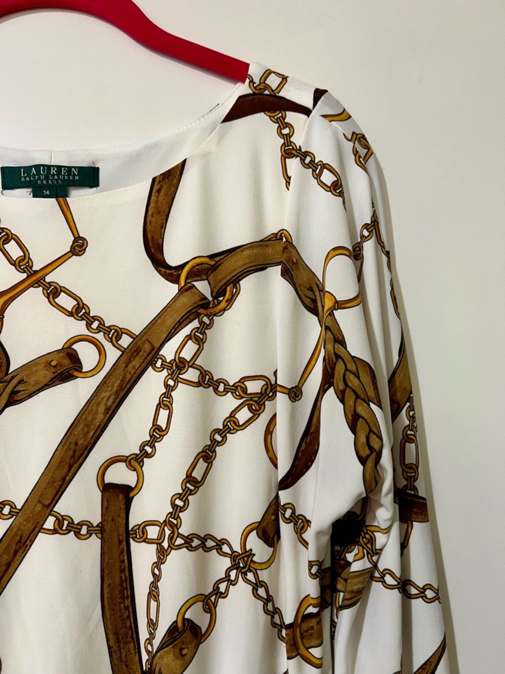 Lauren Ralph Lauren Chain Link Dress - Picture 2 of 5